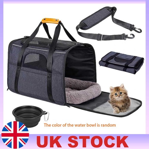 Portable foldable cat carrier - foldable,