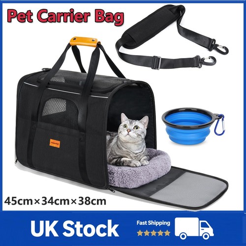 Large pet carrier bag portable - large,
